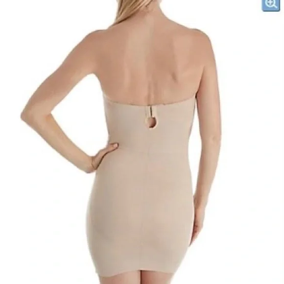 TC Fine Intimates Convertible StraplessShapewear Slip Dress Underwear 34C